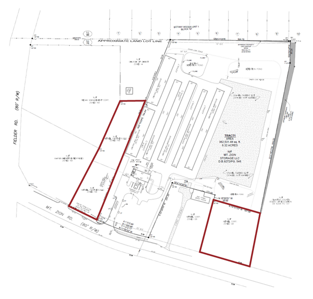 2846 Mt. Zion Rd, Jonesboro, GA à vendre - Plan cadastral – Image 2 sur 4