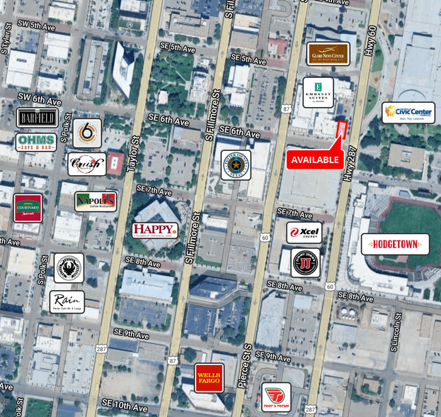 550 S Buchanan St, Amarillo, TX à louer - Photo de l’immeuble – Image 3 sur 6