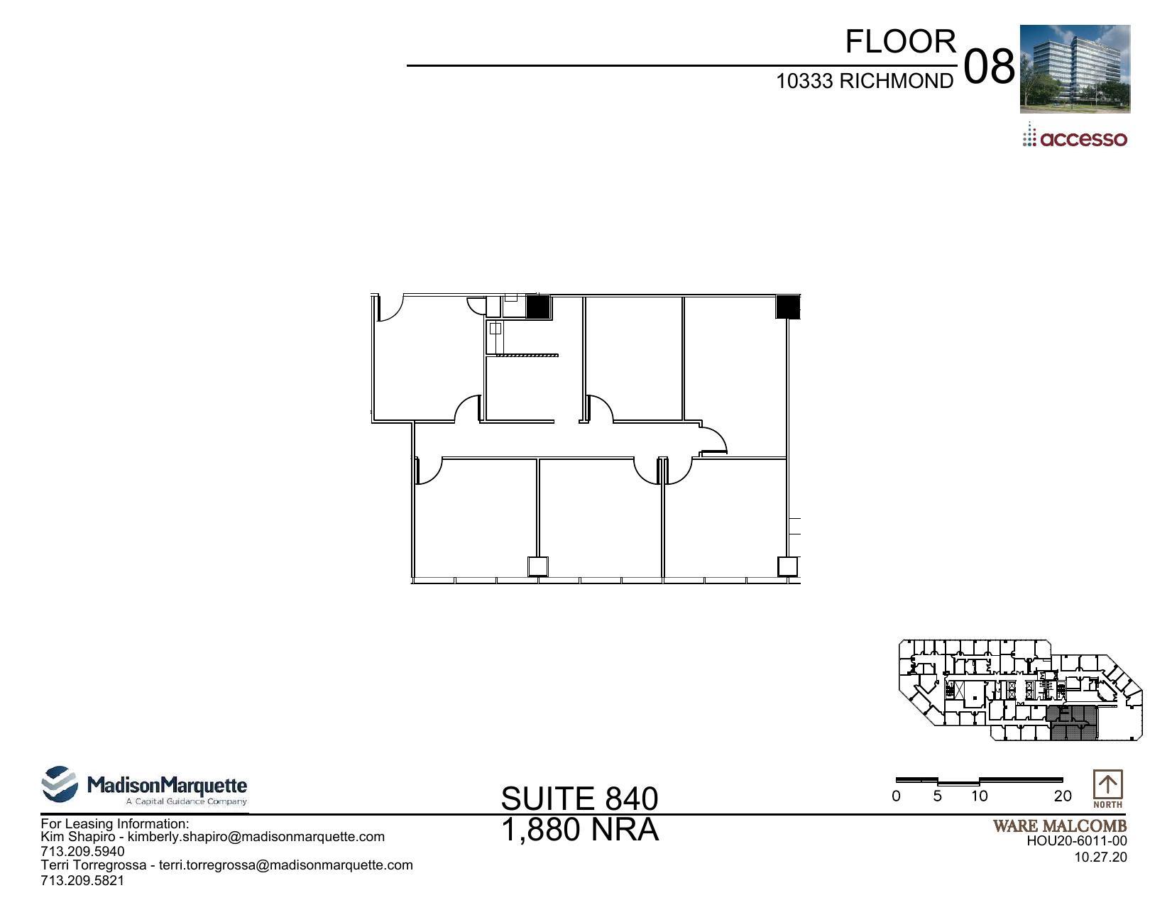 10333 Richmond Ave, Houston, TX à louer Plan d’étage– Image 1 sur 1