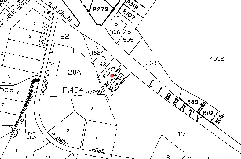 20 Liberty Rd, Sykesville, MD à louer - Plan cadastral – Image 2 sur 5