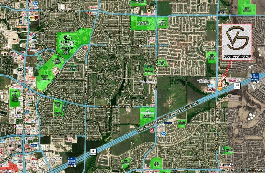 5266 Independence Pky, Frisco, TX à louer - Aérien – Image 2 sur 16