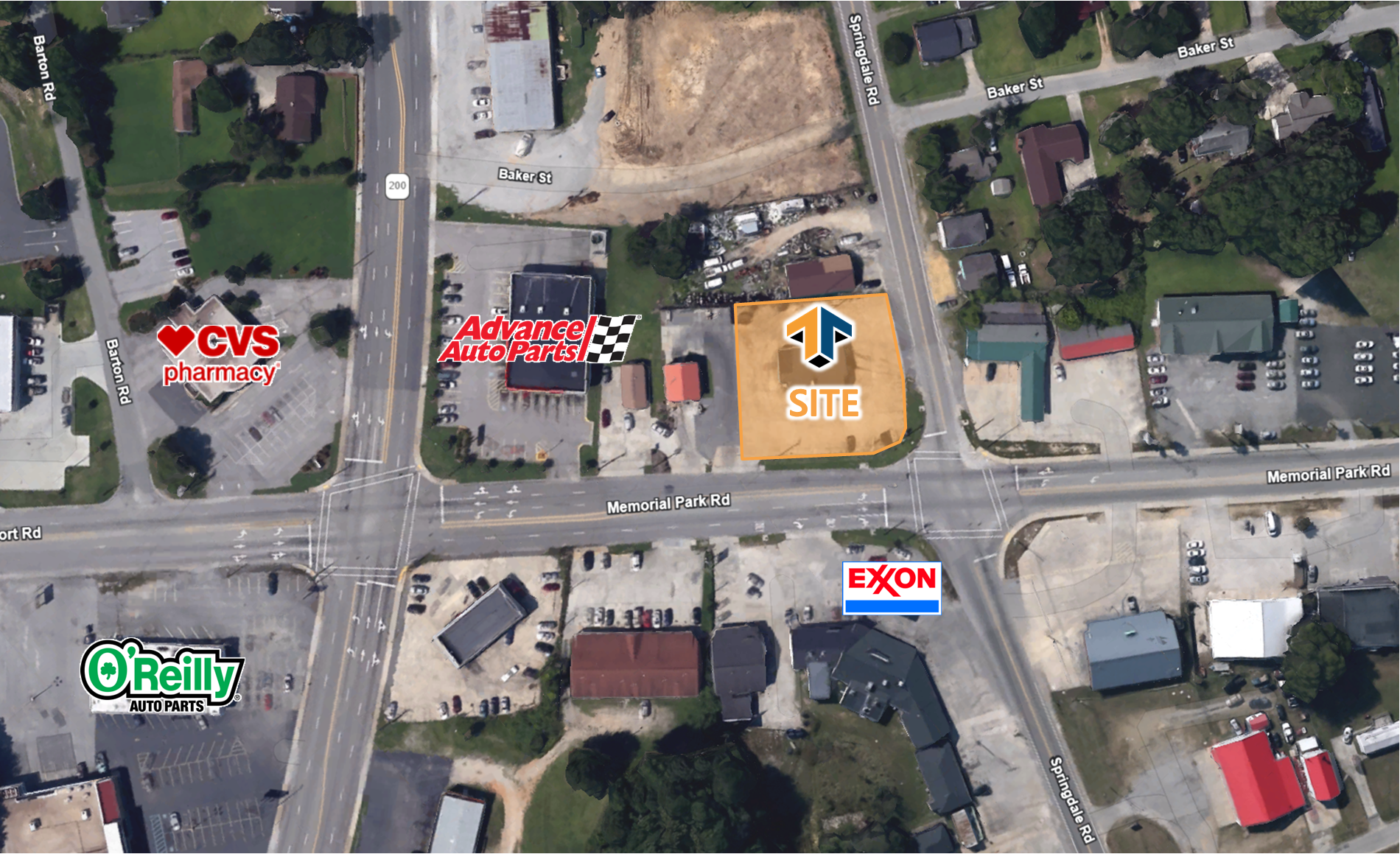 1668 Memorial Park Rd, Lancaster, SC à vendre Aérien– Image 1 sur 5