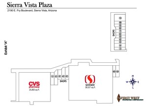 2190 E Fry Blvd, Sierra Vista, AZ à louer Plan de site– Image 1 sur 1