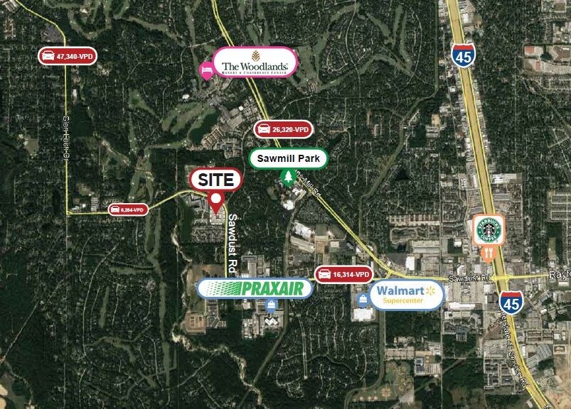 2219 Sawdust Rd, The Woodlands, TX à vendre - Aérien – Image 3 sur 102