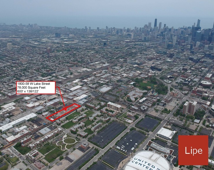 1800 W Lake St, Chicago, IL à vendre - Aérien – Image 2 sur 4