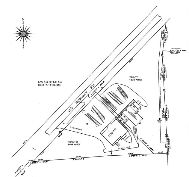 70680 Main St, Blountsville, AL à vendre - Plan cadastral – Image 2 sur 2