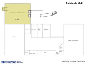 2940 Clinch St, Richlands, VA à louer Plan d’étage– Image 2 sur 4