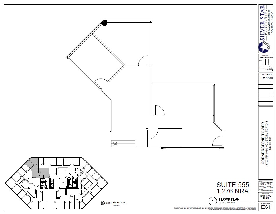 3707 FM 1960 W, Houston, TX à louer Plan d’étage– Image 1 sur 1
