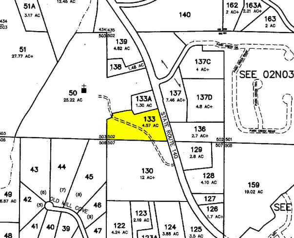 7840 Hickory Flat Hwy, Woodstock, GA à vendre - Plan cadastral – Image 2 sur 2