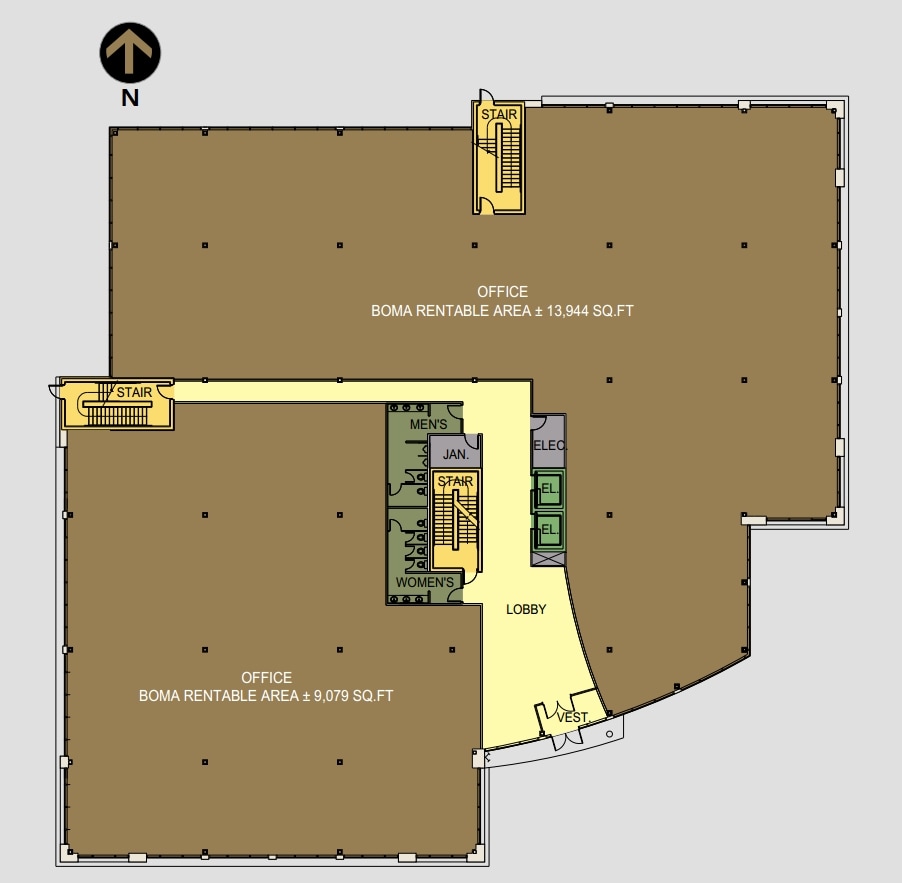 3687 63rd Ave NE, Calgary, AB à louer Plan d’étage– Image 1 sur 1