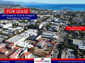Plus de détails pour 630 Chapala St, Santa Barbara, CA - Local commercial à louer