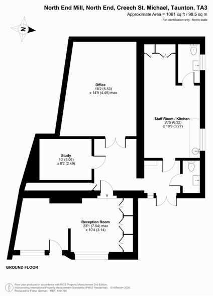North End, Taunton à vendre - Plan d’étage – Image 2 sur 6
