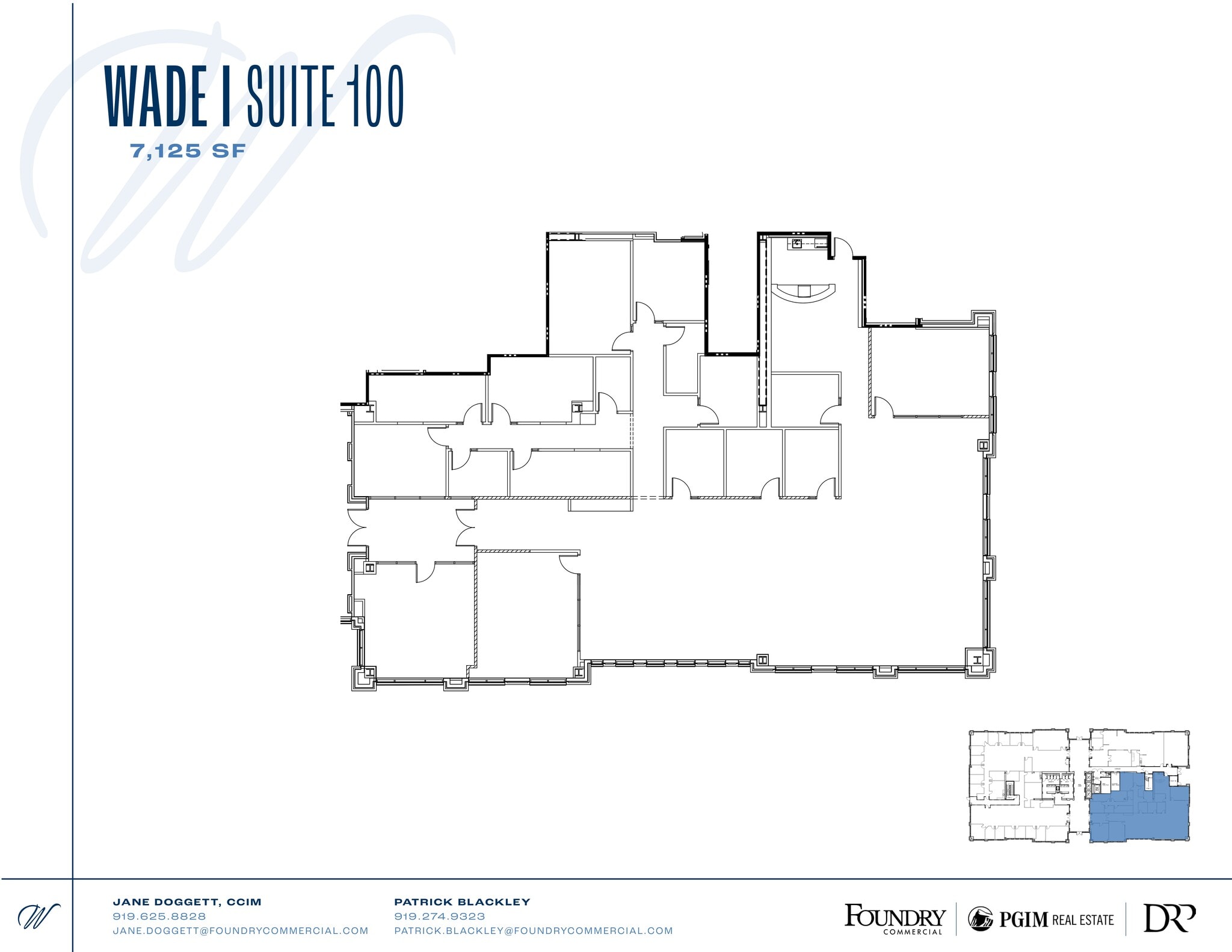 5440 Wade Park Blvd, Raleigh, NC à louer Plan de site– Image 1 sur 1