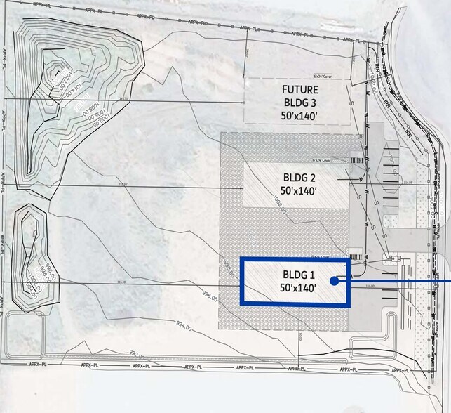 16978 W Tulip Ct, Post Falls, ID à louer - Plan de site – Image 3 sur 9