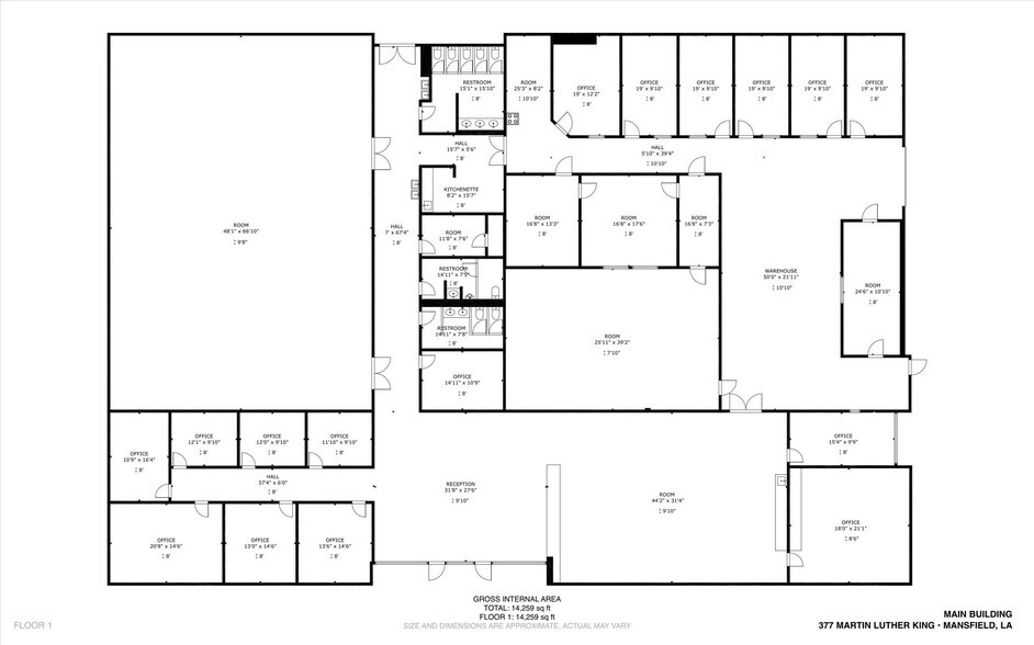 523 Oxford Rd, Mansfield, LA à vendre - Photo de l’immeuble – Image 2 sur 100
