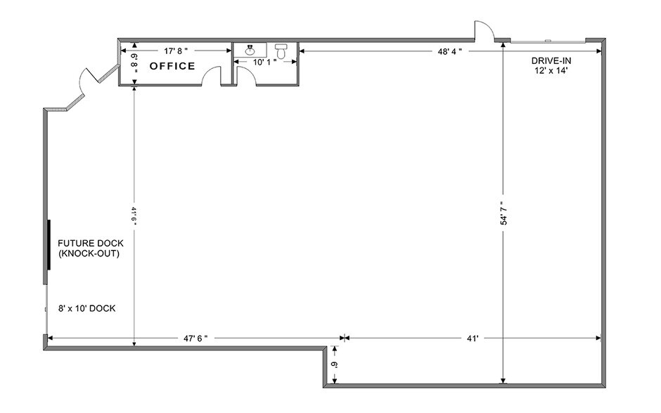 651 Gibson Blvd, Harrisburg, PA à louer - Plan d’étage – Image 2 sur 2