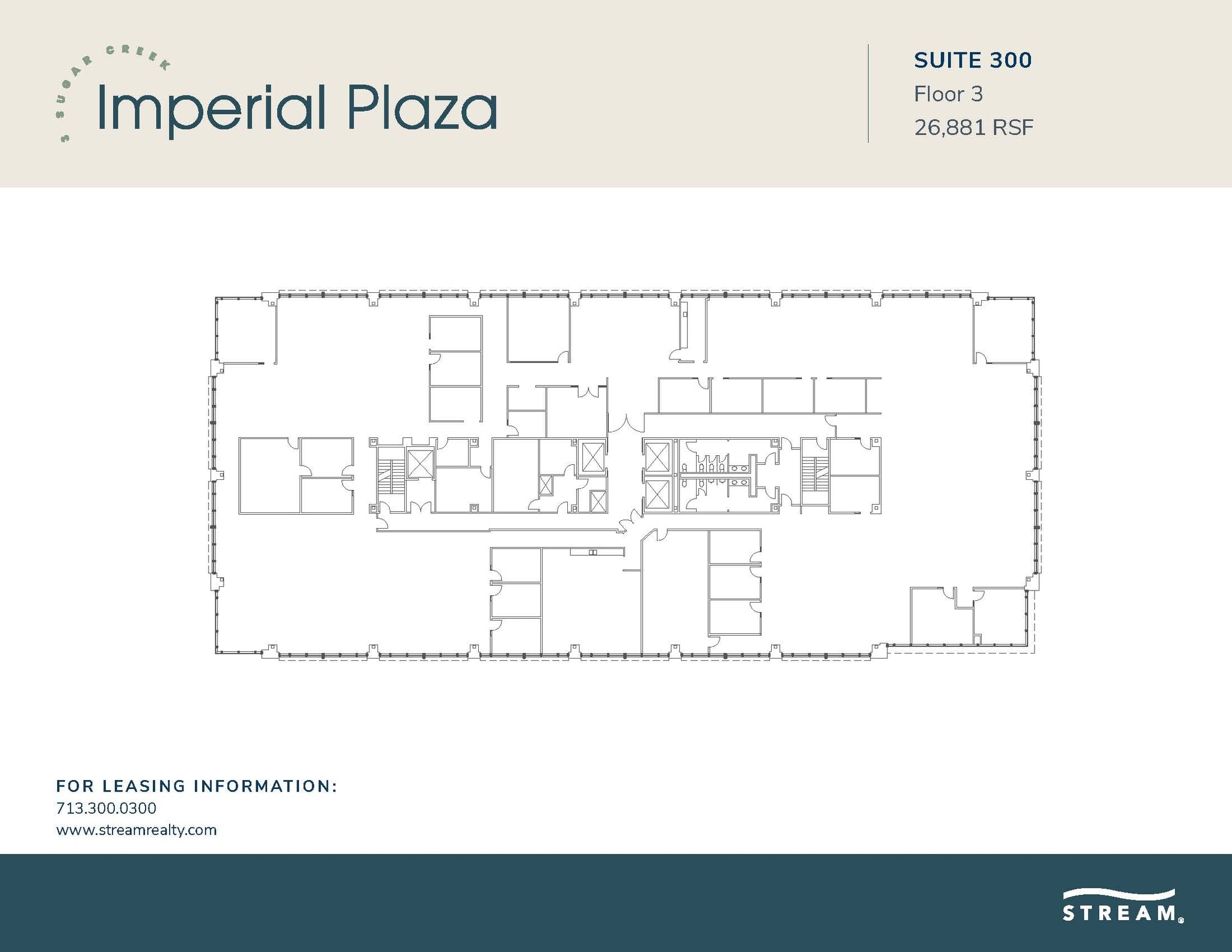 3 Sugar Creek Center Blvd, Sugar Land, TX à louer Plan d’étage– Image 1 sur 1