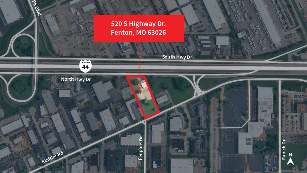 520 S Highway Dr, Fenton, MO à vendre - Aérien – Image 1 sur 5