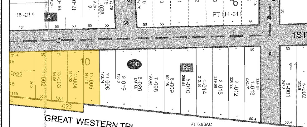 999 N Main St, Glen Ellyn, IL à louer - Plan cadastral – Image 3 sur 22