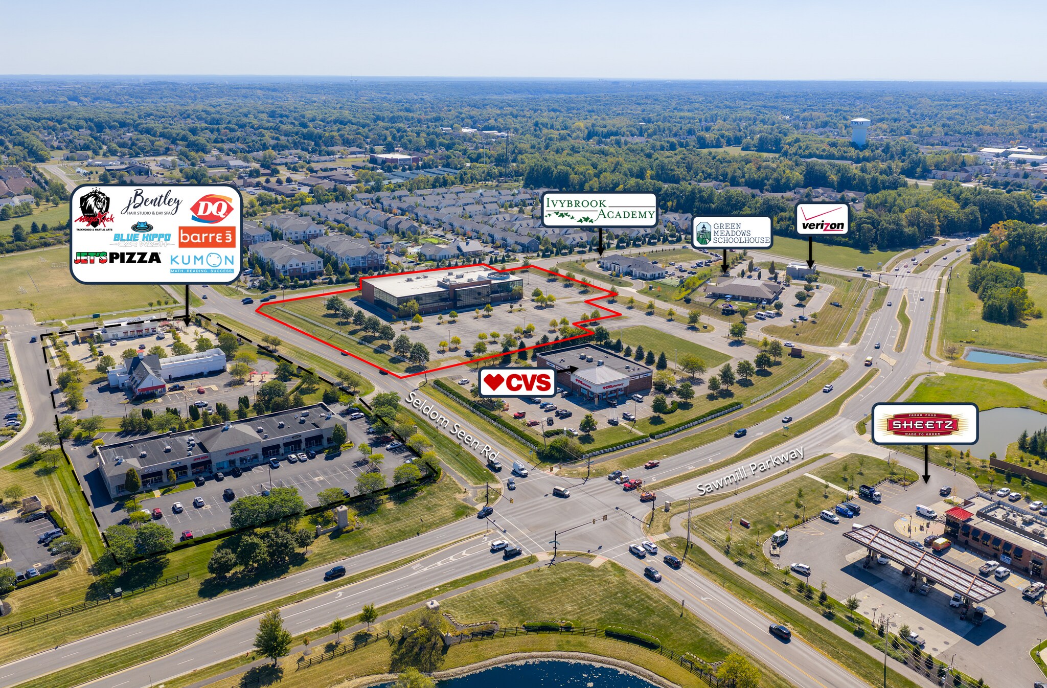 3474 Sawmill Dr, Powell, OH à vendre Aérien– Image 1 sur 24