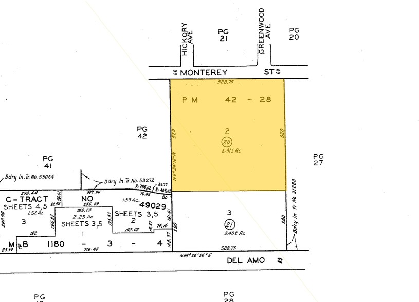 2730 Monterey St, Torrance, CA à louer - Plan cadastral – Image 2 sur 9