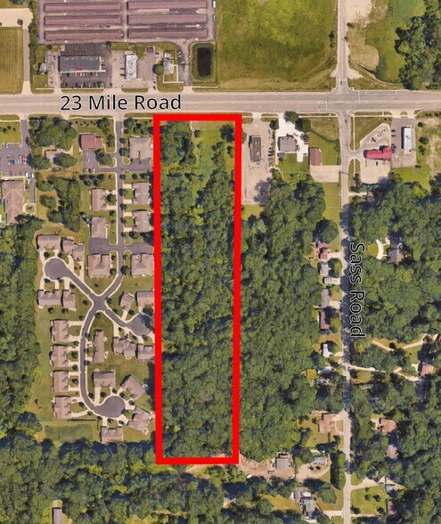 31770 23 Mile Rd, Chesterfield, MI à vendre - Photo de l’immeuble – Image 1 sur 1