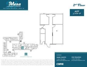 1930 S Alma School Rd, Mesa, AZ à louer Plan d’étage– Image 1 sur 9
