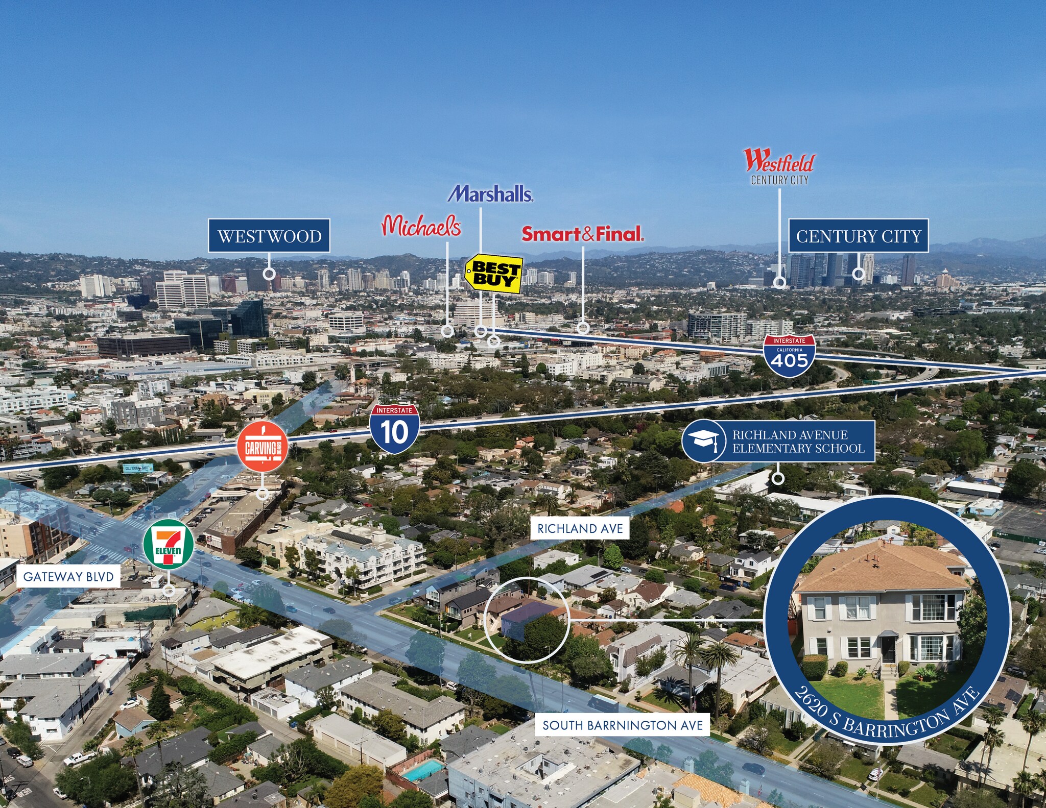 2620 S Barrington Ave, Los Angeles, CA à vendre Photo principale– Image 1 sur 16