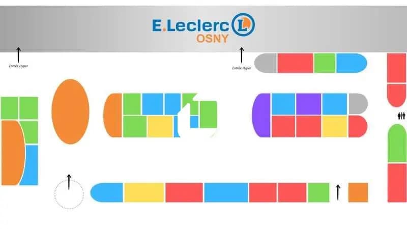 Local commercial dans Osny à louer - Plan d’étage – Image 3 sur 5