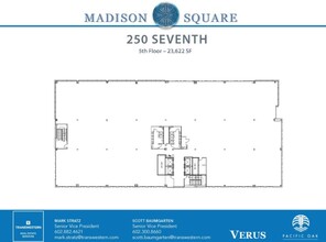 100 N 7th Ave, Phoenix, AZ à louer Plan d’étage– Image 2 sur 2