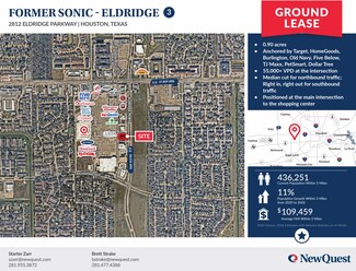 Plus de détails pour 2812 Eldridge Pky, Houston, TX - Terrain à louer
