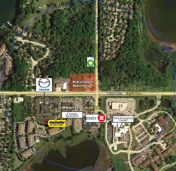 980 E Grand Ave, Lake Villa, IL à louer - Aérien – Image 2 sur 3