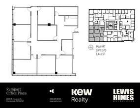 6855 S Havana St, Centennial, CO à louer Plan de site– Image 1 sur 1