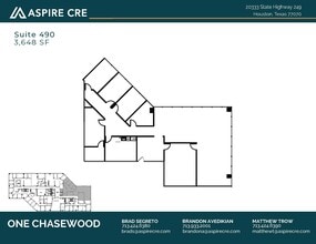 20333 State Highway 249, Houston, TX à louer Plan d’étage– Image 1 sur 1