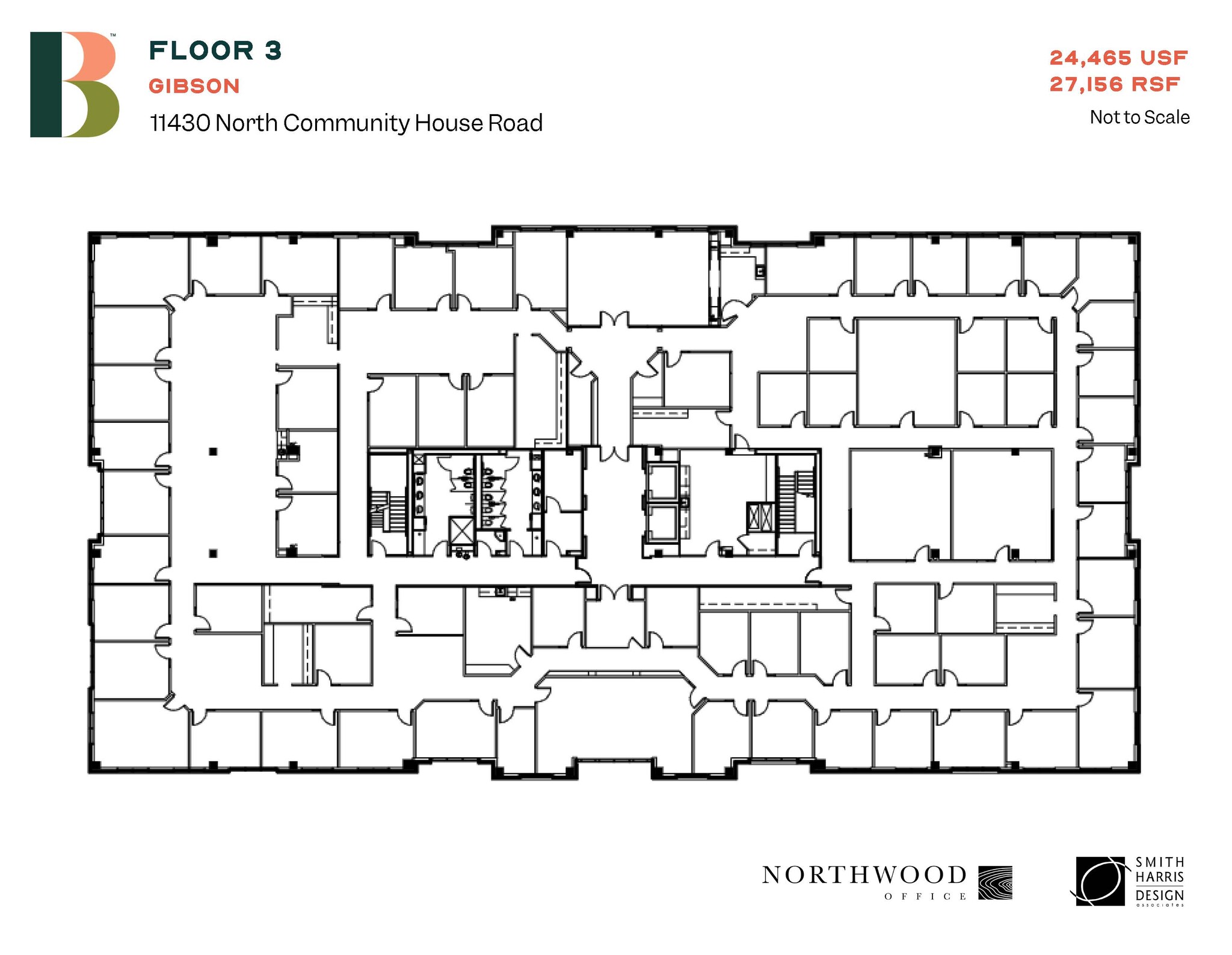 11430 N Community House Rd, Charlotte, NC à louer Plan d’étage– Image 1 sur 1