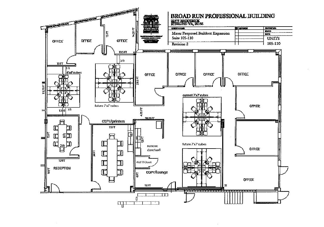 22375 Broderick Dr, Sterling, VA à louer Plan d’étage– Image 1 sur 1