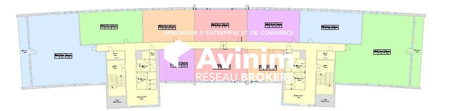 Bureau dans Strasbourg à louer - Plan d’étage – Image 2 sur 2