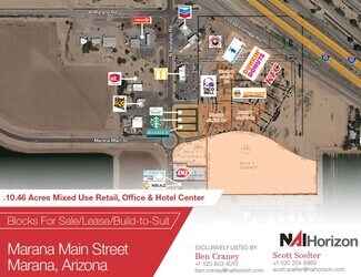 Plus de détails pour N Sandario Rd, Marana, AZ - Terrain à vendre