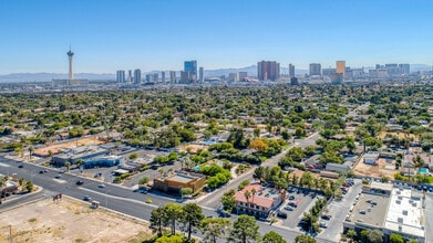 2801 W Charleston Blvd, Las Vegas, NV - Vue aérienne vue de carte - Image1