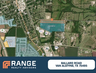 Plus de détails pour Ballard Road, Van Alstyne, TX - Terrain à vendre