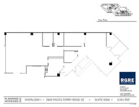 2849 Paces Ferry Rd SE, Atlanta, GA à louer Plan d’étage– Image 1 sur 1