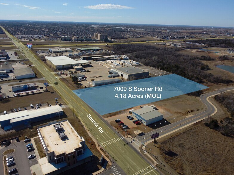 7005 S Sooner Rd, Oklahoma City, OK à vendre - Aérien – Image 3 sur 4