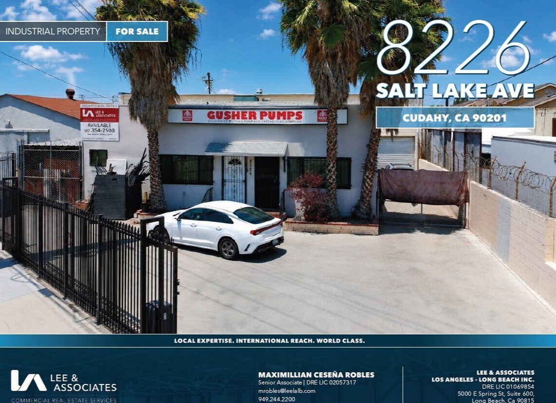 8226 Salt Lake Ave, Cudahy, CA à vendre Photo de l’immeuble– Image 1 sur 11