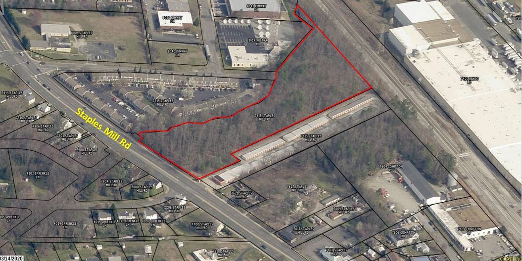 7655 Staples Mill Rd, Richmond, VA à vendre Photo de l’immeuble– Image 1 sur 3