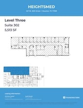 427 W 20th St, Houston, TX à louer Plan d’étage– Image 1 sur 1