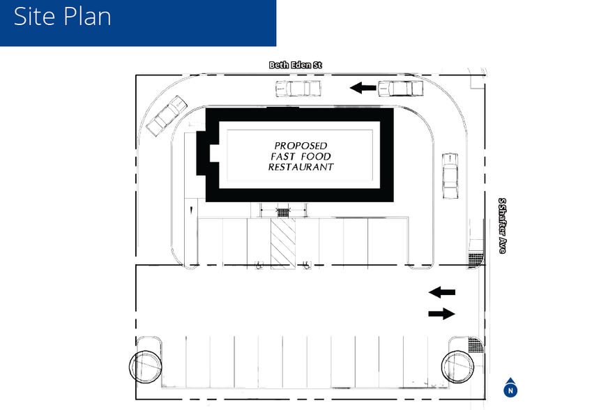 219 S Shafter Ave, Shafter, CA à louer - Plan de site – Image 2 sur 2