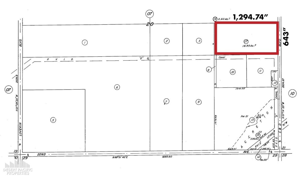 21101 C and D blvd, Blythe, CA à vendre - Photo de l’immeuble – Image 3 sur 3