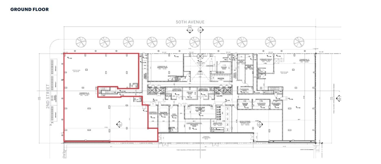 2-14 50th Ave, Long Island City, NY à louer Plan d’étage– Image 1 sur 1