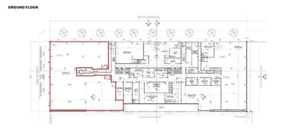 2-14 50th Ave, Long Island City, NY à louer Plan d’étage– Image 1 sur 1