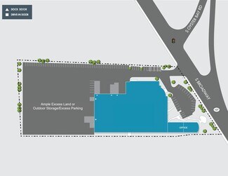 Plus de détails pour 840 S Broadway, Hicksville, NY - Industriel/Logistique à louer
